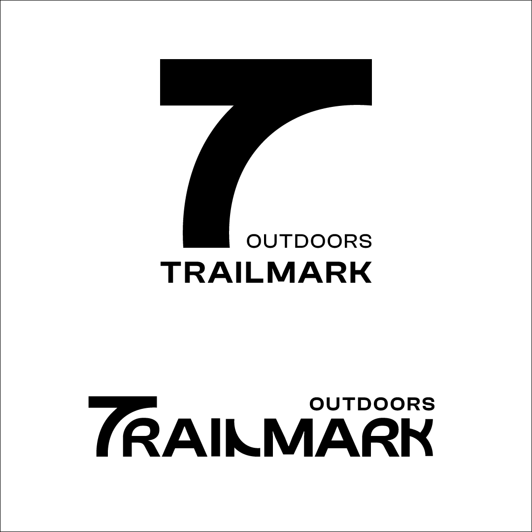 Trailmark Outdoors Logo - Black & White